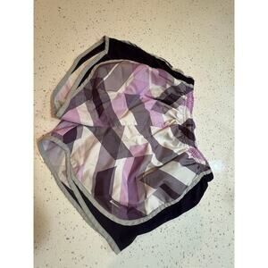 NIKE RUNNING SHORTS PURPLE GREY WOMENS SIZE SMALL